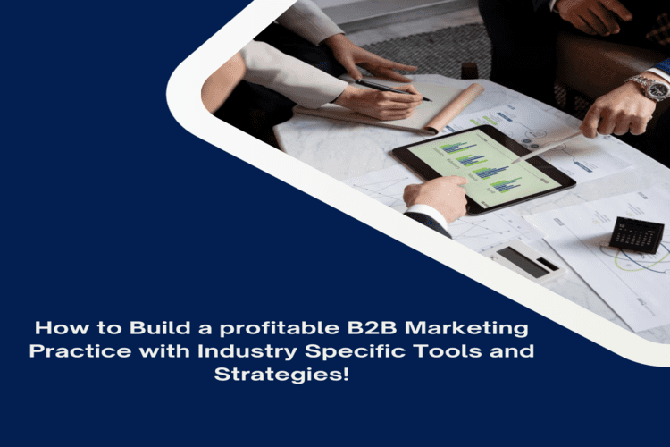 How to Build a profitable B2B Marketing Practice with Industry Specific Tools and Strategies!
